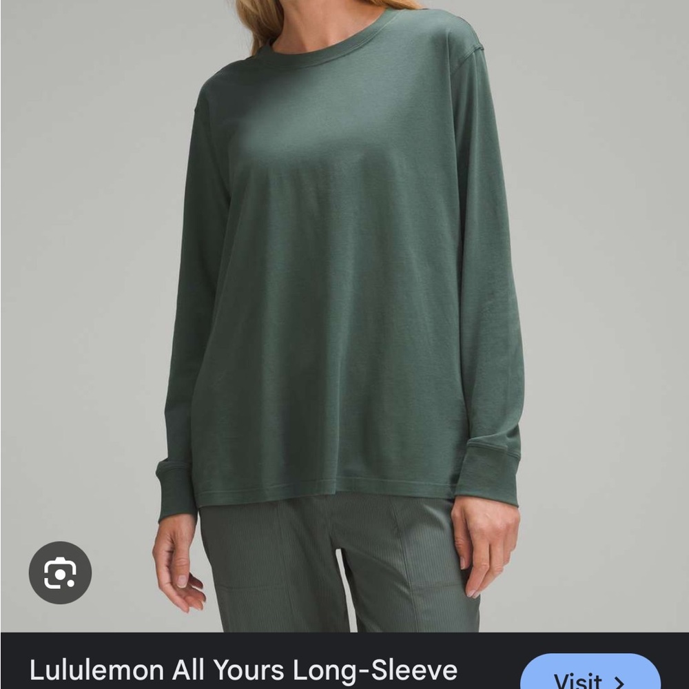 Dark Forest Lululemon All Yours Long Sleeve
